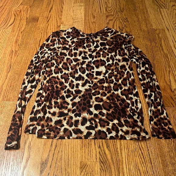 Generation Love Woman’s Leopard Print Top Size XS - Picture 1 of 5